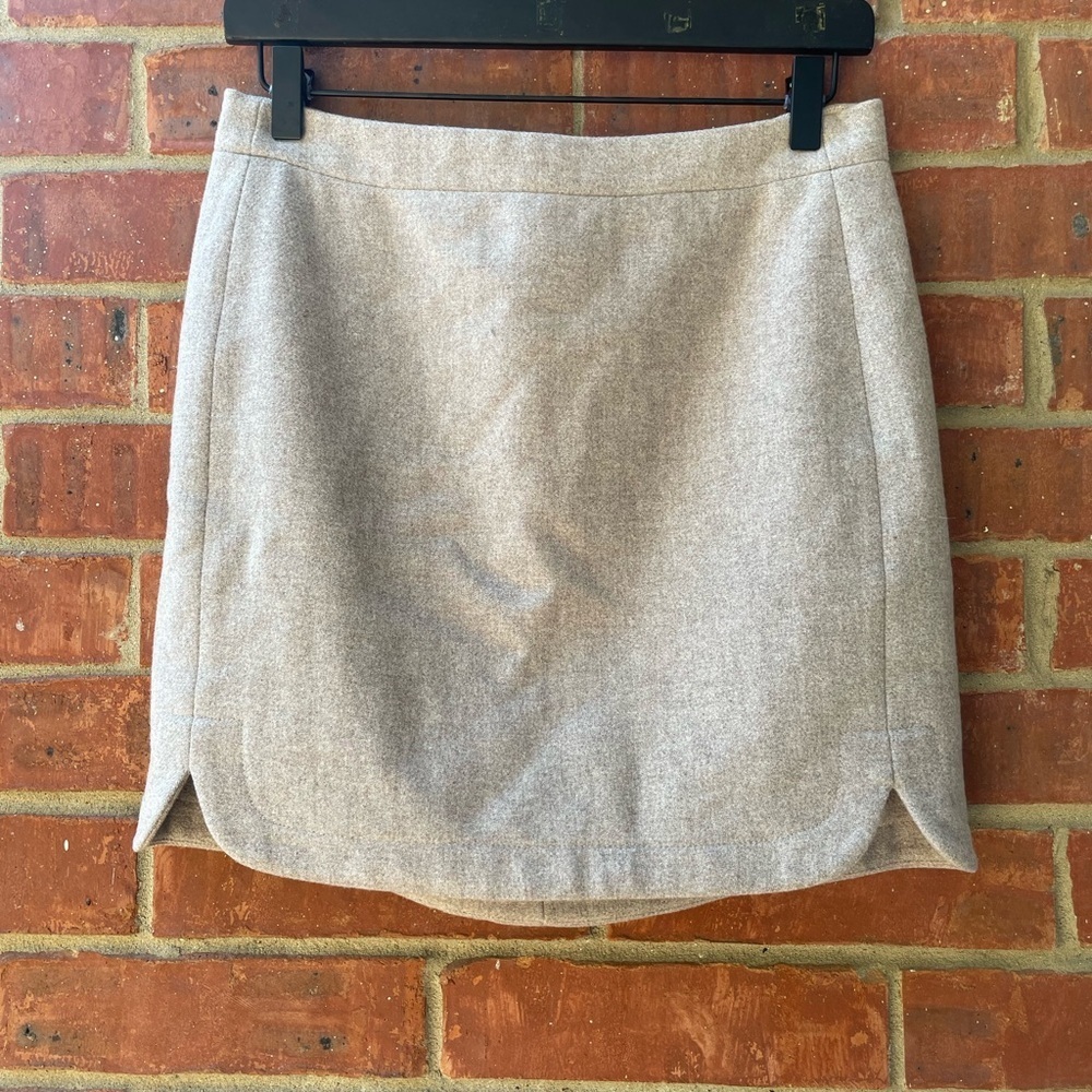 J Crew wool skirt